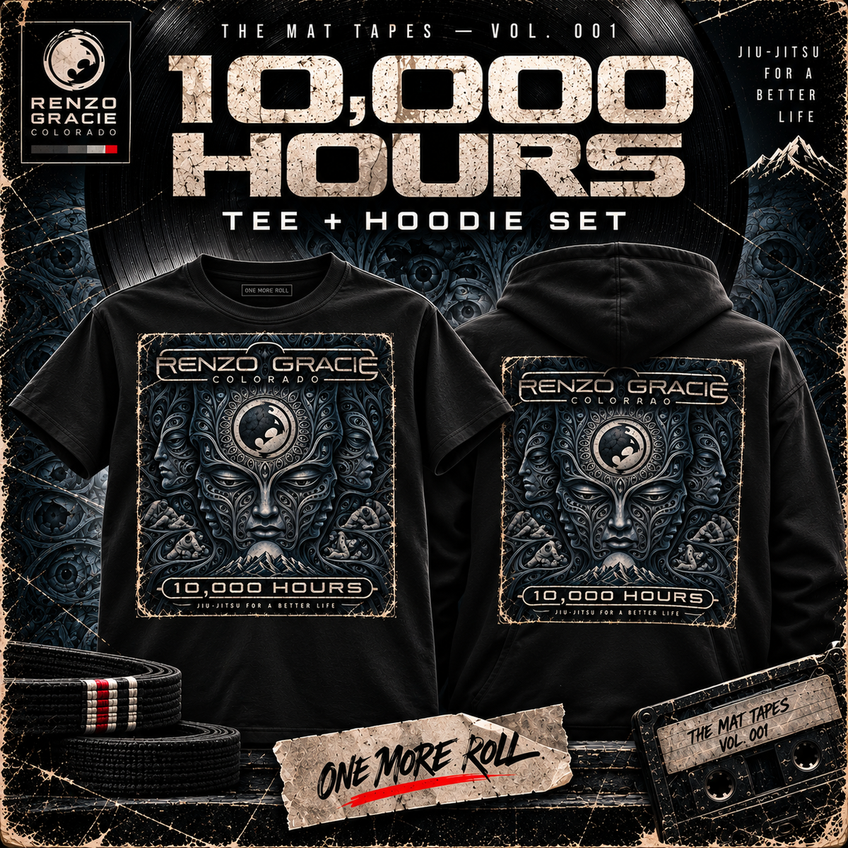 10,000 HOURS — TEE + HOODIE SET