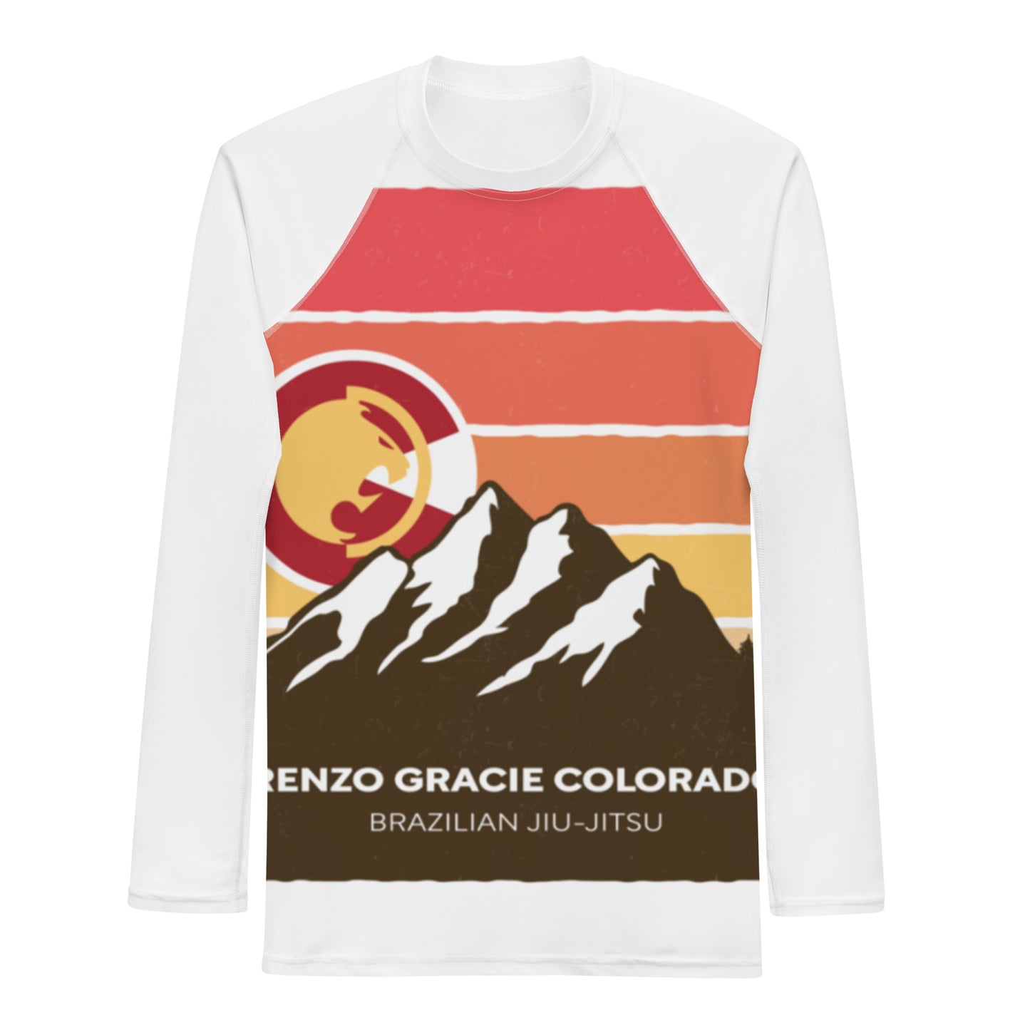 Renzo Gracie Colorado Retro Mt. Logo Men's Rash Guard