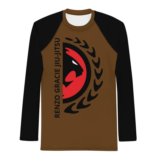 Renzo Gracie Brown Belt Rash Guard