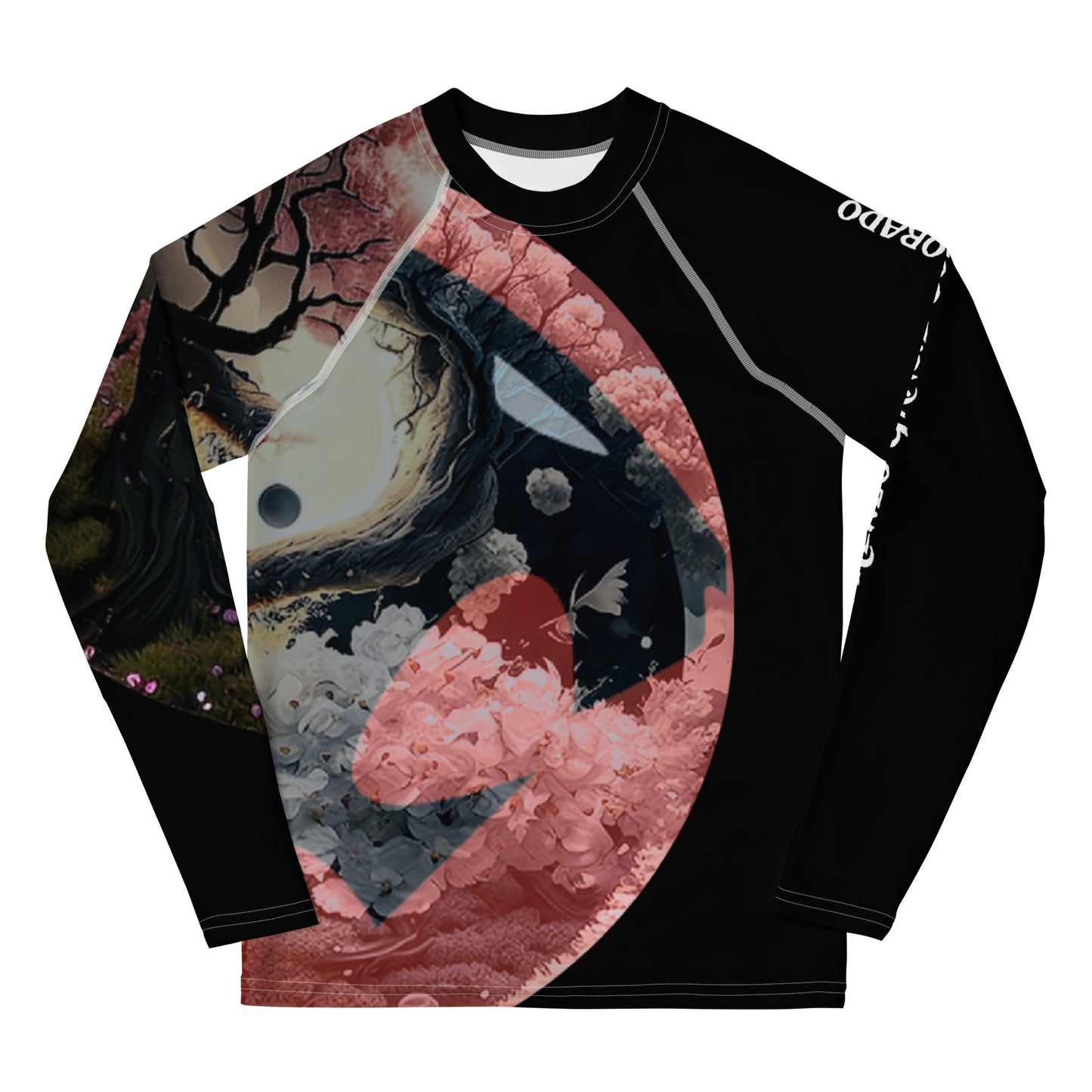 Youth Girls Cherry Blossom Renzo Rash Guard