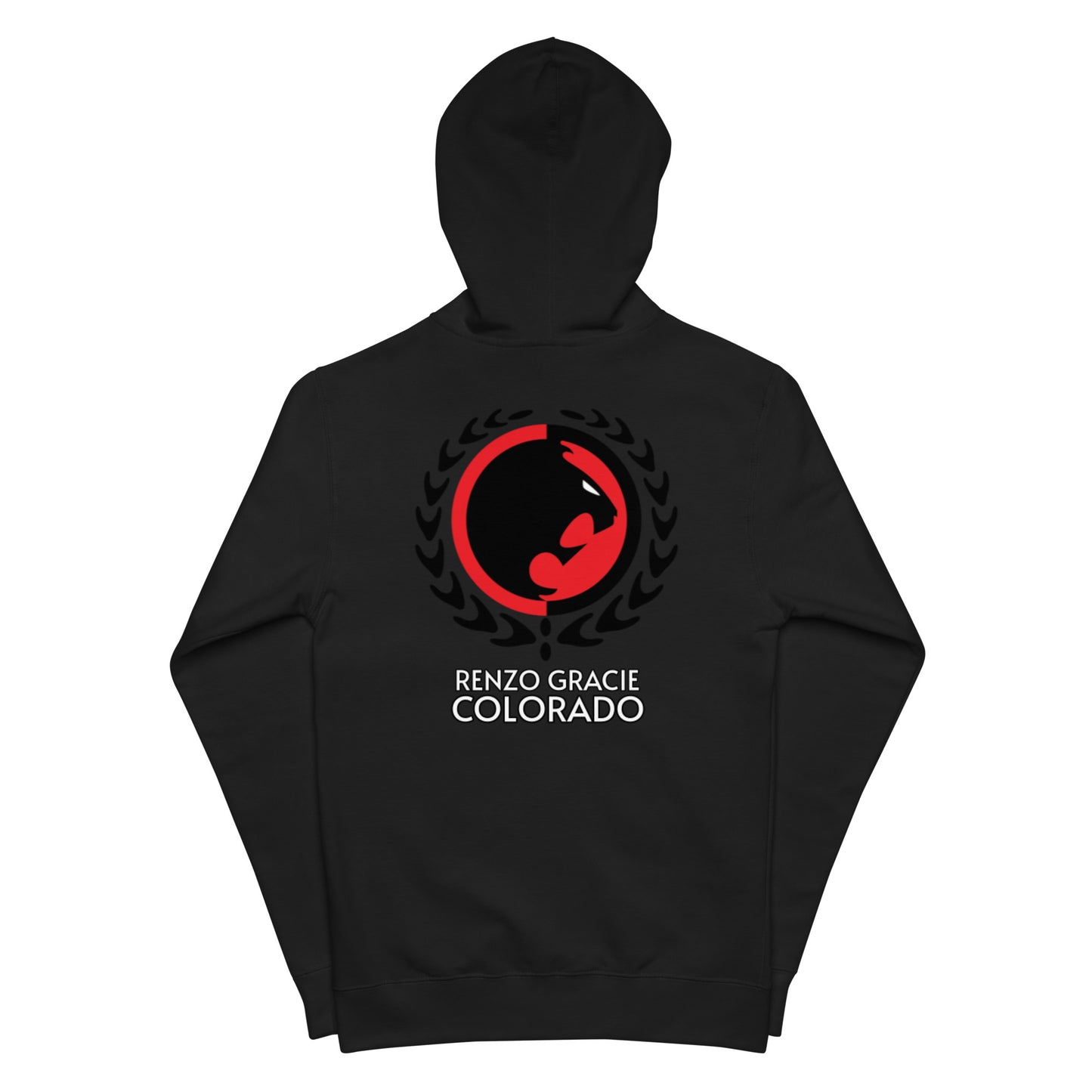 Old School Renzo Wreath Logo zip up hoodie