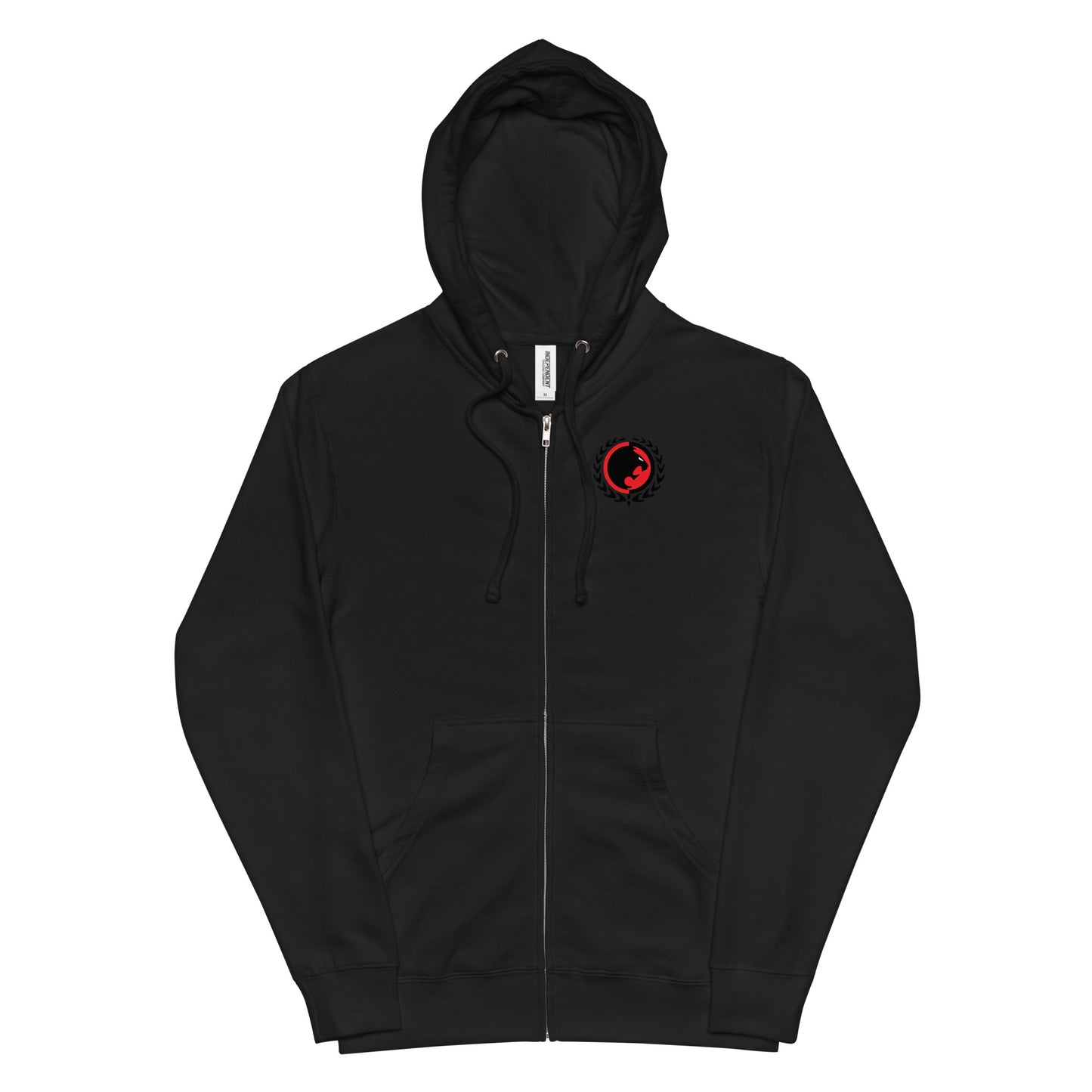 Old School Renzo Wreath Logo zip up hoodie