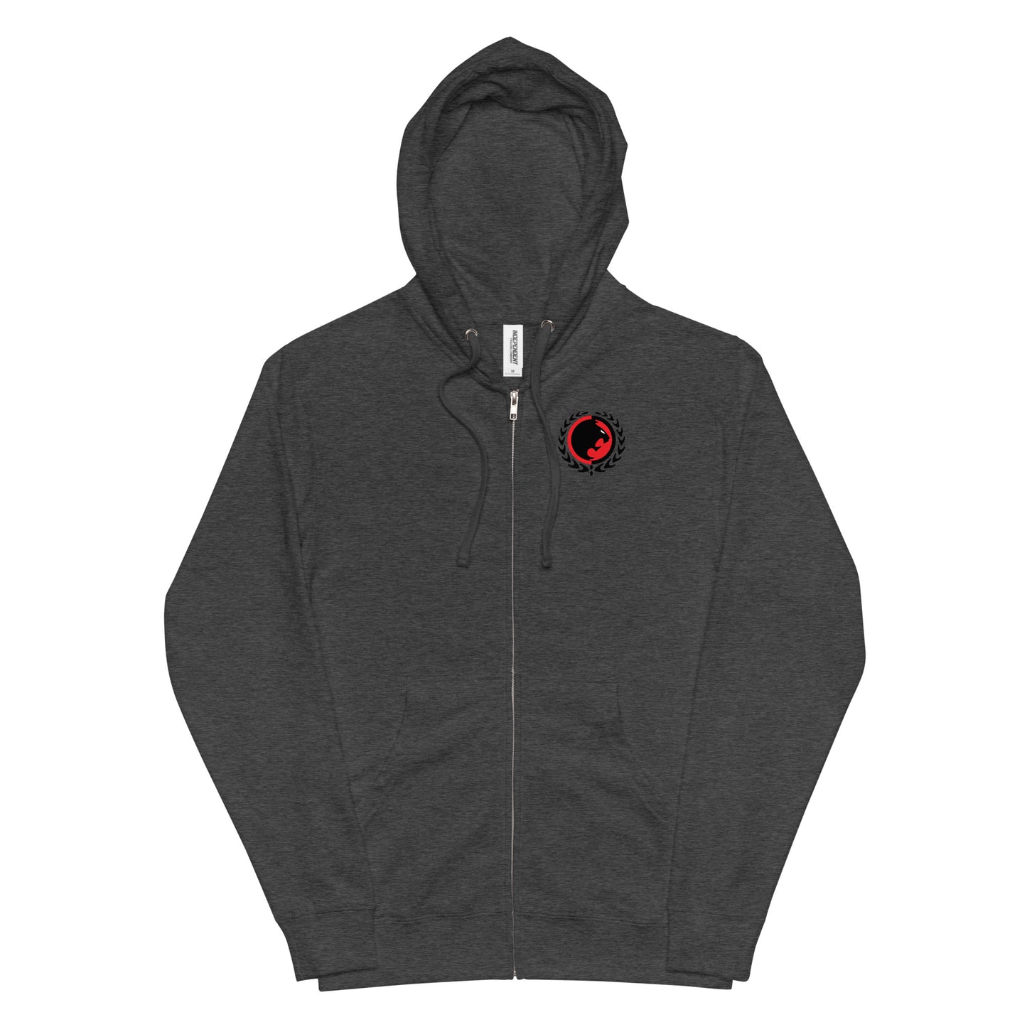 Old School Renzo Wreath Logo zip up hoodie