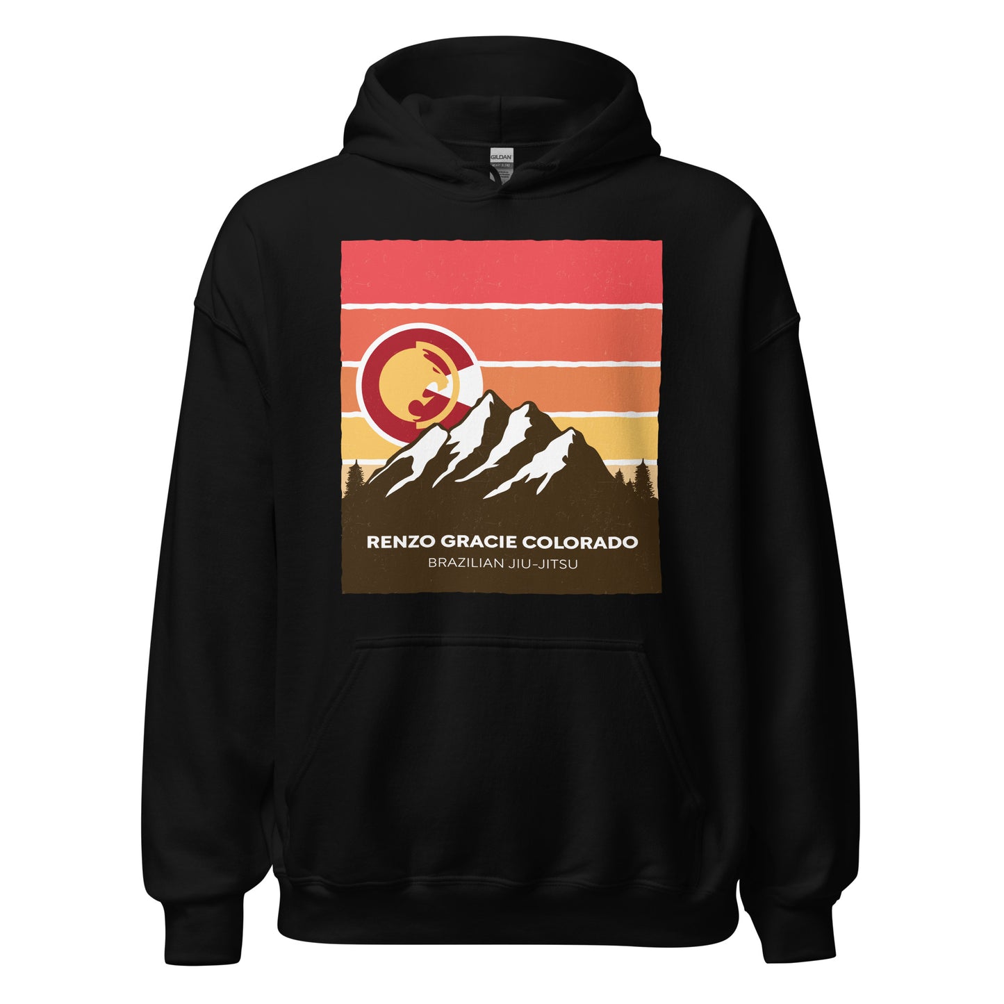 Renzo Gracie Colorado Retro Logo Hoodie