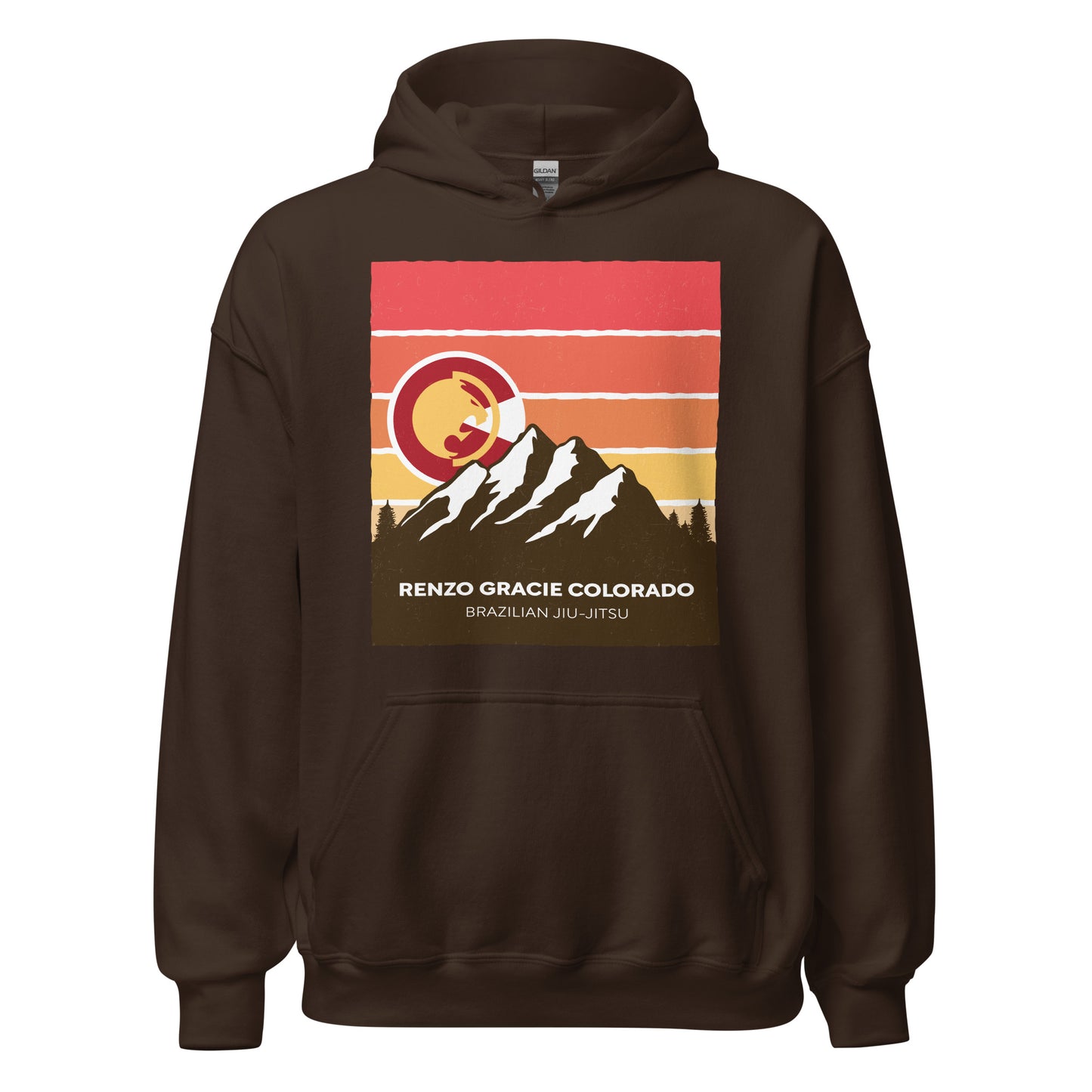 Renzo Gracie Colorado Retro Logo Hoodie