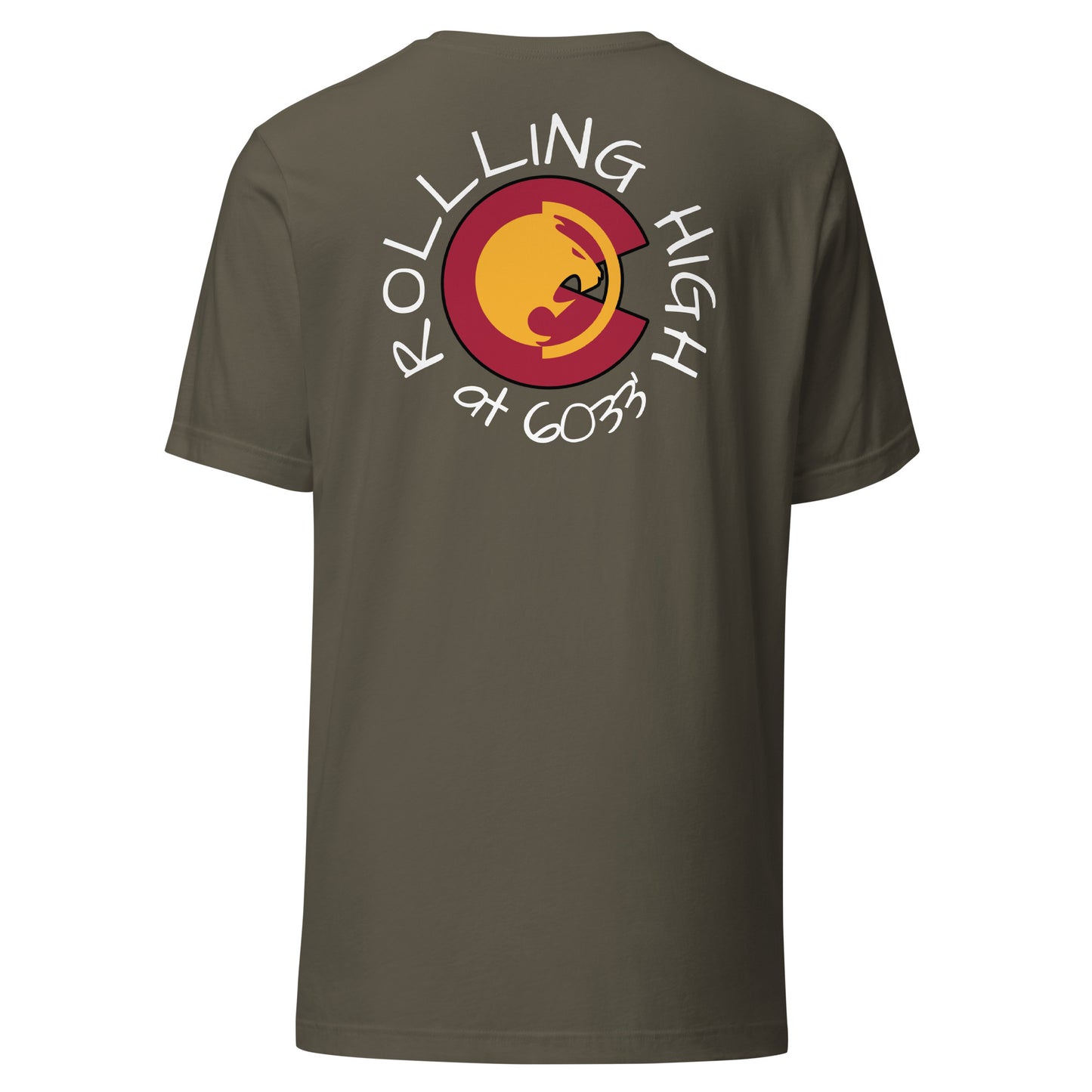 Rolling High Renzo Gracie Colorado t-shirt